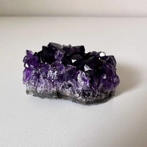 Amethyst Cluster Raw Crystal Druzy AAA Quality Dark Purple Juicy Natural